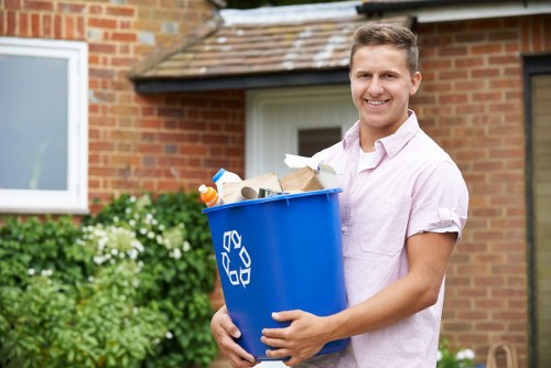 Waste collection process at Commercial Waste Sutton